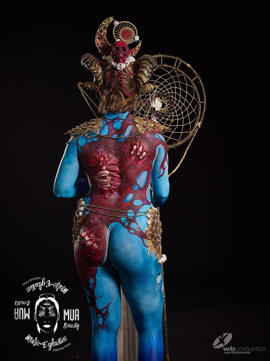 Bodypainting at the WBF2018