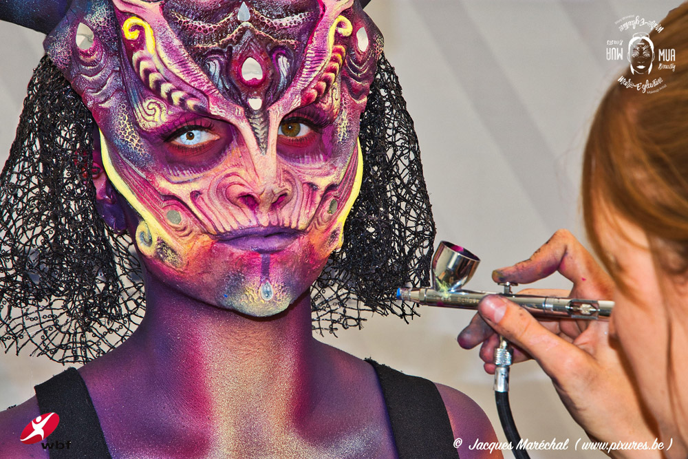 Facepainting at the WBF2018